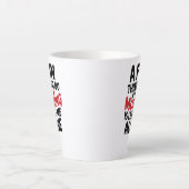 Standard Latte Mug - Leave me Alone Mok (Voorkant)