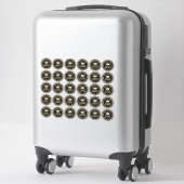 Standard Mason Jar Cat Honey Label Daisy 2.125" (Koffer)