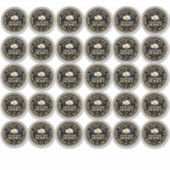 Standard Mason Jar Cat Honey Label Daisy 2.125" (Voorkant)