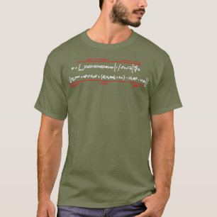 Standard Model vergelijking Physics Theory Higgs T-shirt