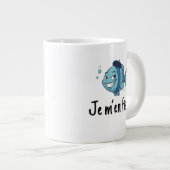 Standard Mug - Je m'en fish Grote Koffiekop (Voorkant rechts)