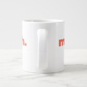 Standard Mug - Meh. Grote Koffiekop (Achterkant)