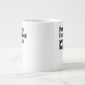 Standard Mug - Sorry I offended you with logic Grote Koffiekop (Voorkant)