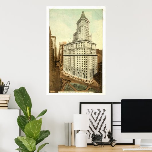 Standard Oil Company Building, New York City, 1920 Poster (Thuiskantoor)