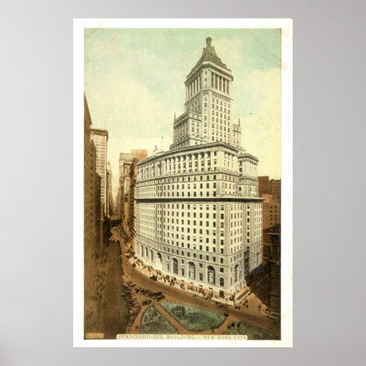 Standard Oil Company Building, New York City, 1920 Poster (Voorkant)