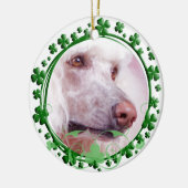 Standard Poodle St. Patrick's Day Ornament (Links)