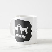Standard Poodles Love Koffiemok (Voorkant links)