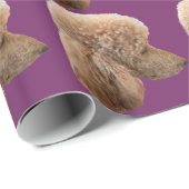 STANDARD RED POODLE CADEAUPAPIER (Rol Hoek)