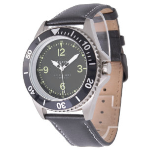 Standard Retro US Army Vliegtuig Clock Horloge