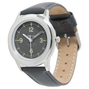 Standard Retro US Army Vliegtuig Clock Horloge