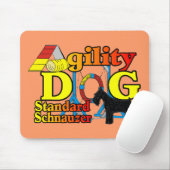 Standard_Schnauzer_Agility Muismat (Met muis)