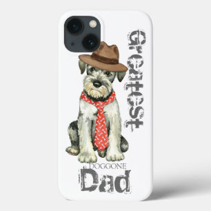 Standard Schnauzer Dad Case-Mate iPhone Case