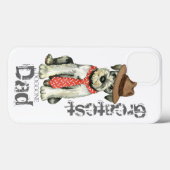 Standard Schnauzer Dad Case-Mate iPhone Case (Achterkant (horizontaal))