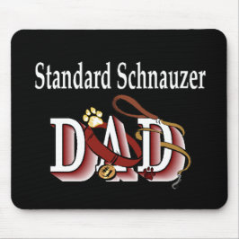 Standard Schnauzer Dad Gifts Muismat