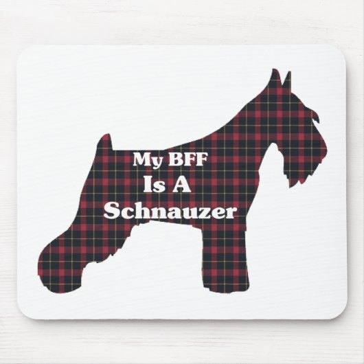 Standard Schnauzer Gifts Muismat (Voorkant)
