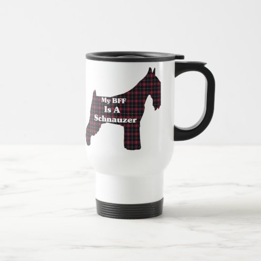 Standard Schnauzer Gifts Reisbeker (Rechts)