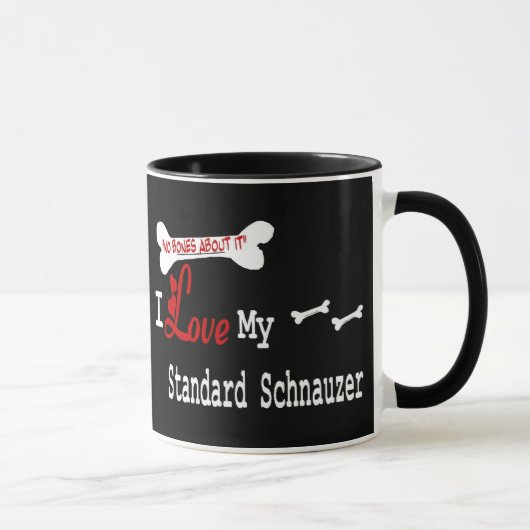 Standard Schnauzer (I Love)-Mok Mok (Rechts)