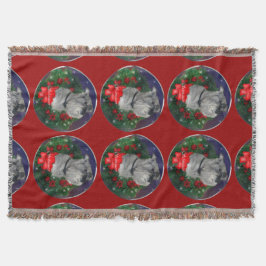 Standard Schnauzer Kerstmis Deken