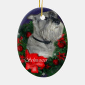 Standard Schnauzer - Ornament met kerstcadeaus (Achterkant)