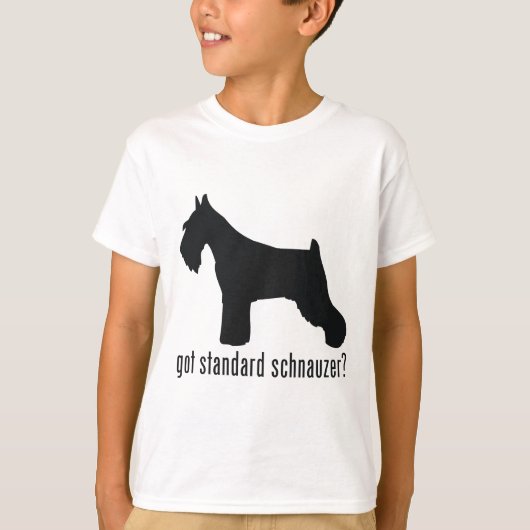 Standard Schnauzer T-shirt (Voorkant)