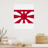 Standard Vice Admiraal Imperial Japanse marine, Ja Poster (Keuken)