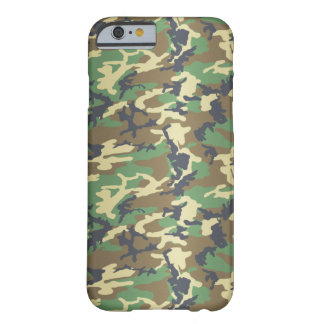 Standard Woodland Camo Barely There iPhone 6 Hoesje