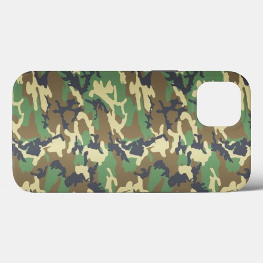 Standard Woodland Camo Case-Mate iPhone Case (Achterkant (horizontaal))