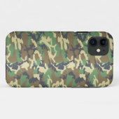 Standard Woodland Camo Case-Mate iPhone Case (Achterkant (horizontaal))