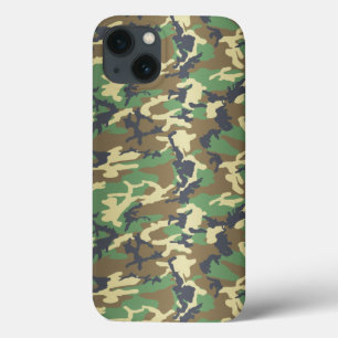 Standard Woodland Camo iPhone 13 Hoesje