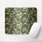 Standard Woodland Camo Muismat (Met muis)
