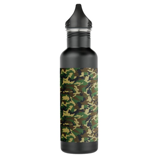 Standard Woodland Camo Waterfles (Links)