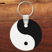 Standard Yin Yang door Kenneth Yoncich Sleutelhanger (Voorkant)