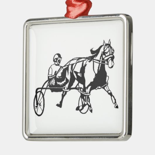 Standardbred Race Ornament (Links)