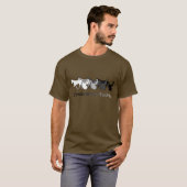 Standardbred Racing Silhouette T-shirt (Voorkant volledig)