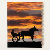 Standardbred Trotting Racehorse Dagelijkse Planner (Achterkant)