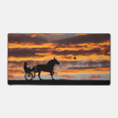 Standardbred Trotting Racehorse Desk Mat (Voorkant)