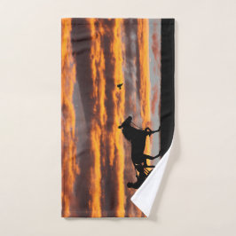 Standardbred Trotting Racehorse Handdoek