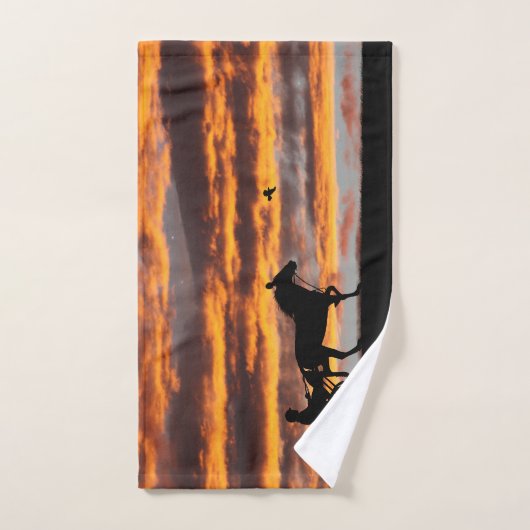 Standardbred Trotting Racehorse Handdoek (Handdoek)