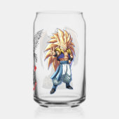 Standbeeld Actie & speelgoed figuren dood sculptuu Blikvorm Glas (Achterkant)