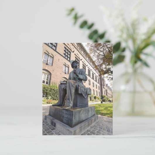 standbeeld briefkaart (Staand voorkant)