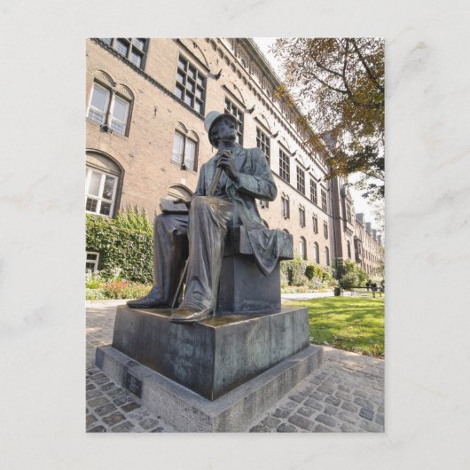 standbeeld briefkaart (Voorkant)