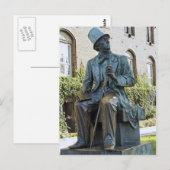 standbeeld briefkaart (Voorkant / Achterkant)