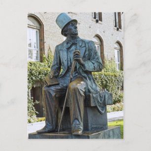 standbeeld briefkaart