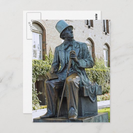 standbeeld briefkaart (Voorkant / Achterkant)