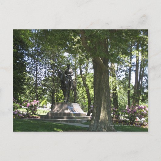 standbeeld briefkaart (Voorkant)