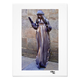 standbeeld foto afdruk