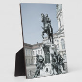 Standbeeld Friedrich Wilhelm I in Berlijn Fotoplaat (Zijkant)