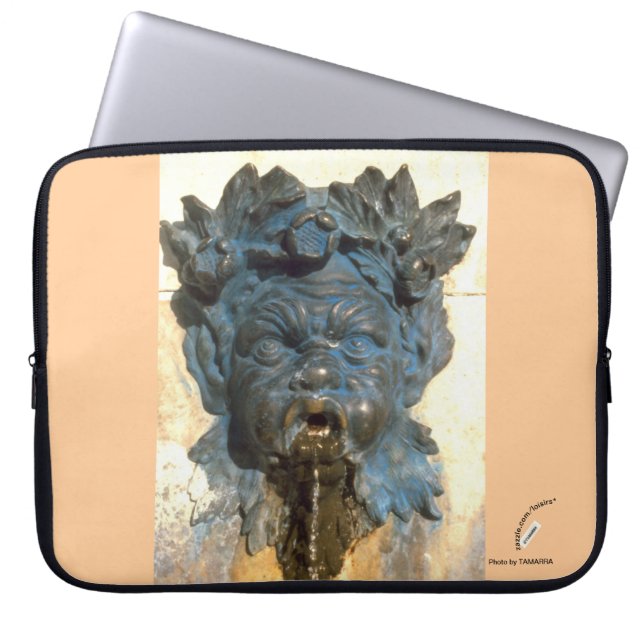standbeeld laptop sleeve (Voorkant)