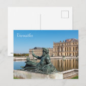 Standbeeld Le Rhone in de tuin van het kasteel van Briefkaart (Voorkant / Achterkant)