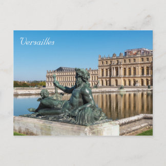 Standbeeld Le Rhone in de tuin van het kasteel van Briefkaart